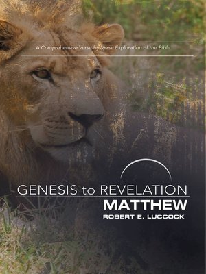 cover image of Genesis to Revelation